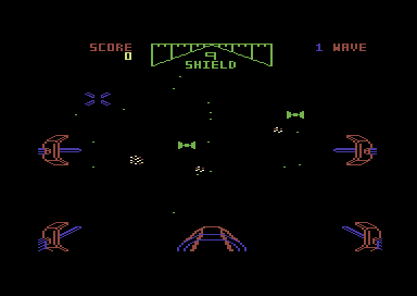 Star Wars The Arcade Game screenshot 2 for Commodore 64